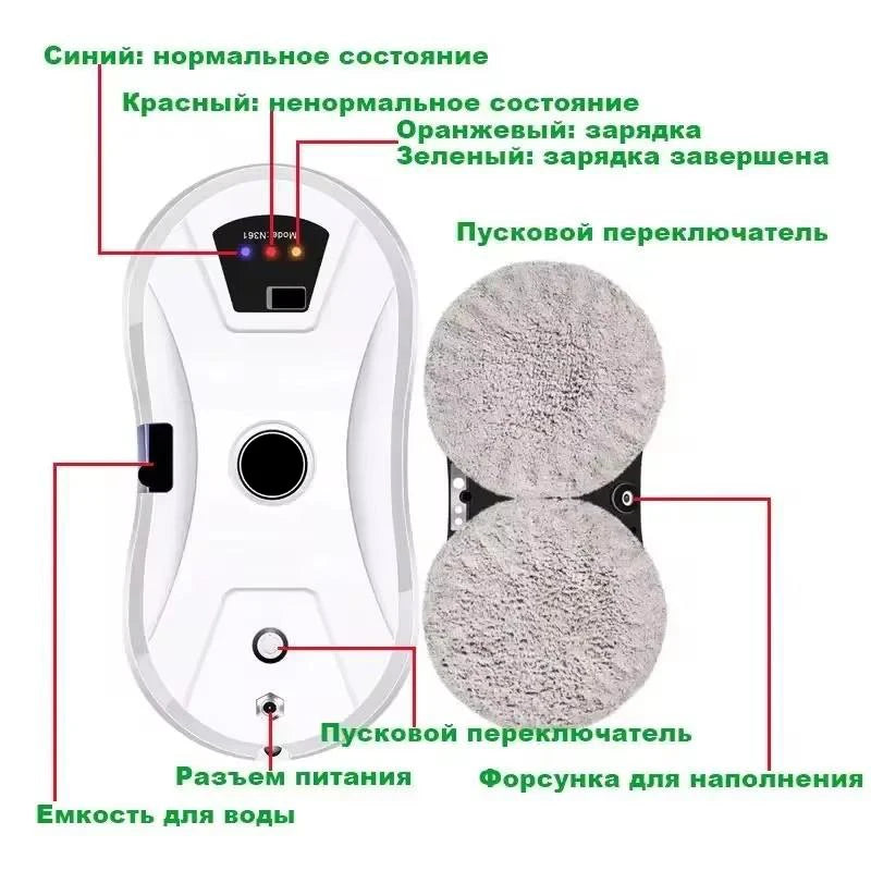 Robot myjący okna 5600 Pa